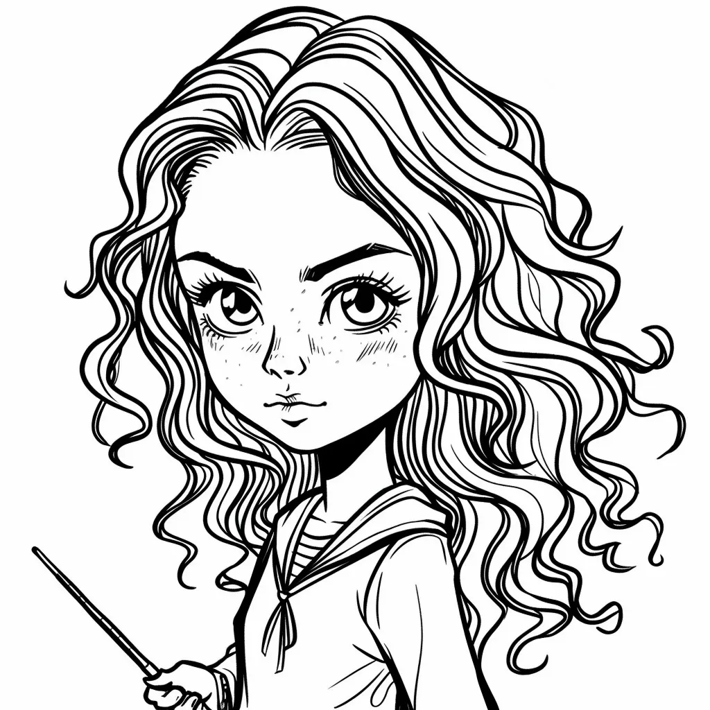 Dibujos para colorear e imprimir Harry Potter