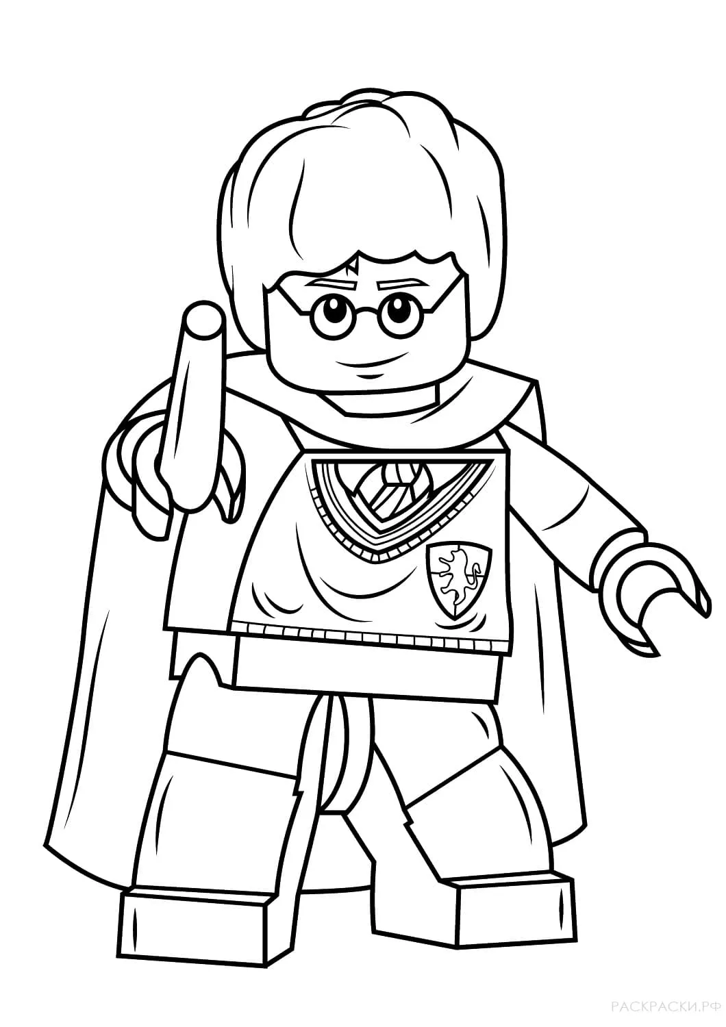 Dibujos para colorear e imprimir Harry Potter