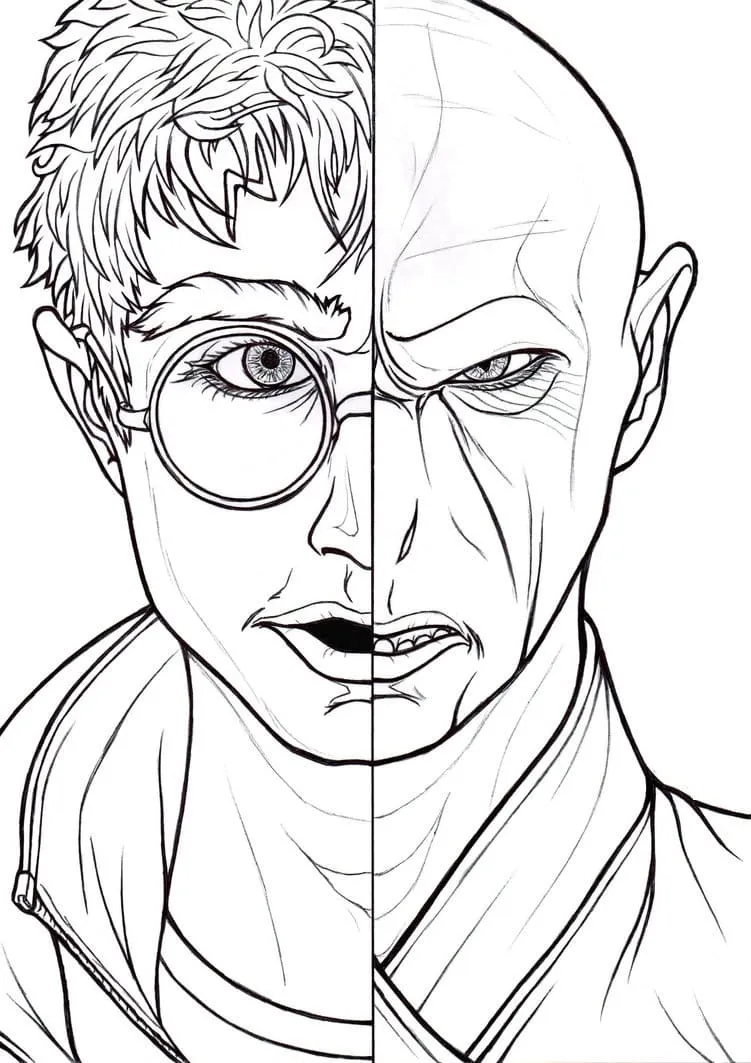 Dibujos para colorear e imprimir Harry Potter