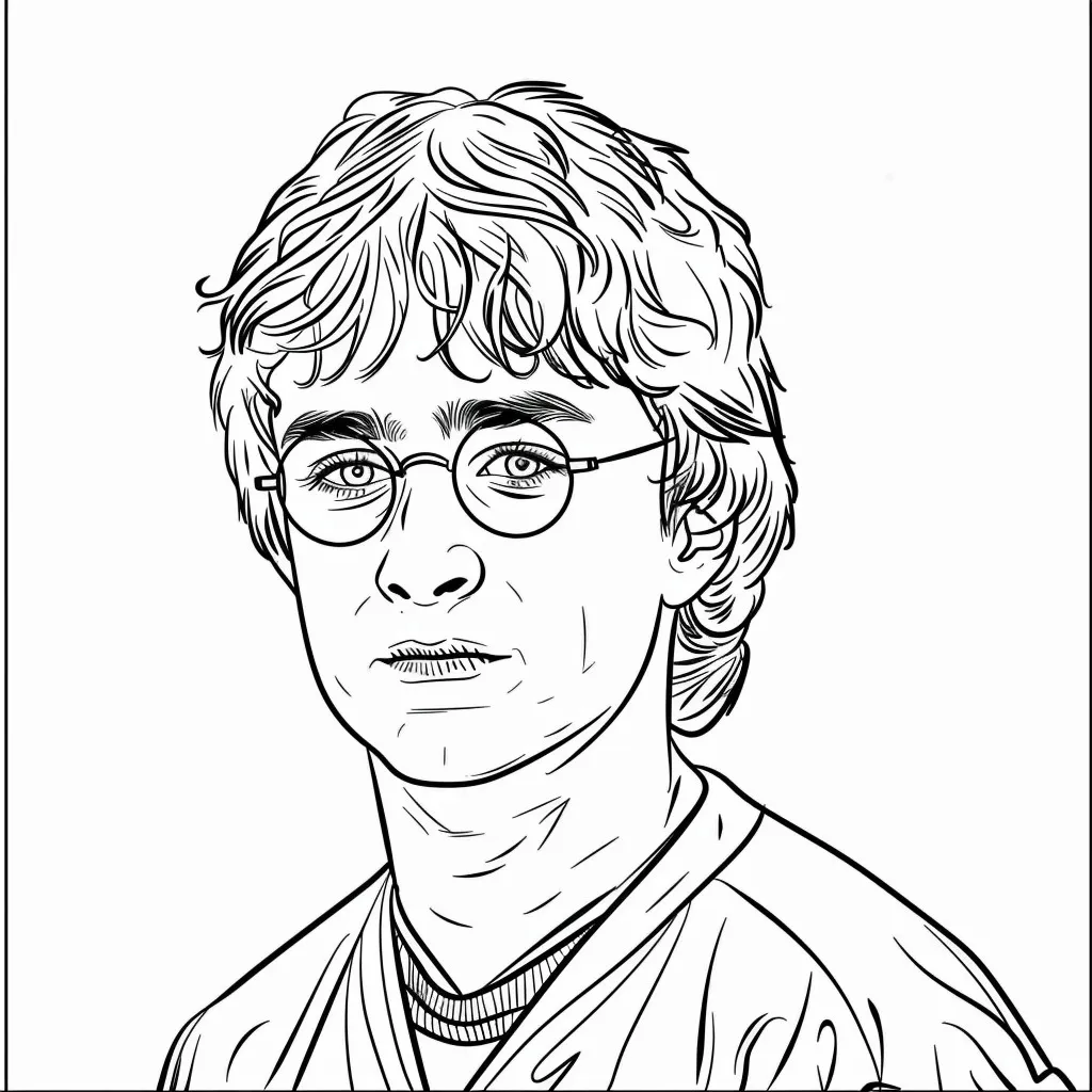 Dibujos para colorear e imprimir Harry Potter