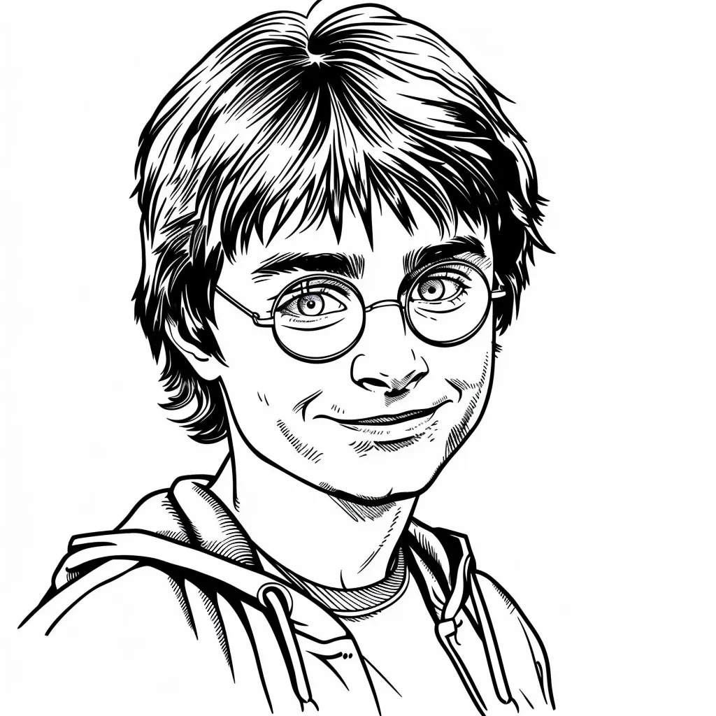 Dibujos para colorear e imprimir Harry Potter