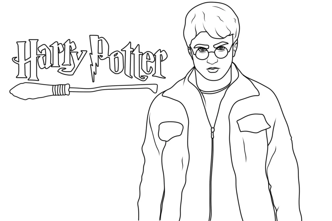 Dibujos para colorear e imprimir Harry Potter