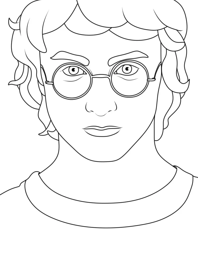 Dibujos para colorear e imprimir Harry Potter