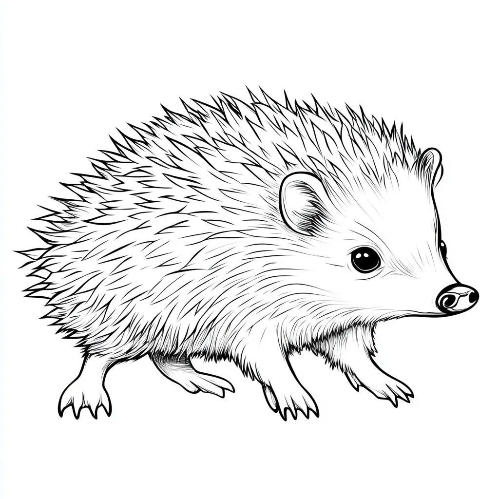 Dibujos para colorear e imprimir Hedgehog