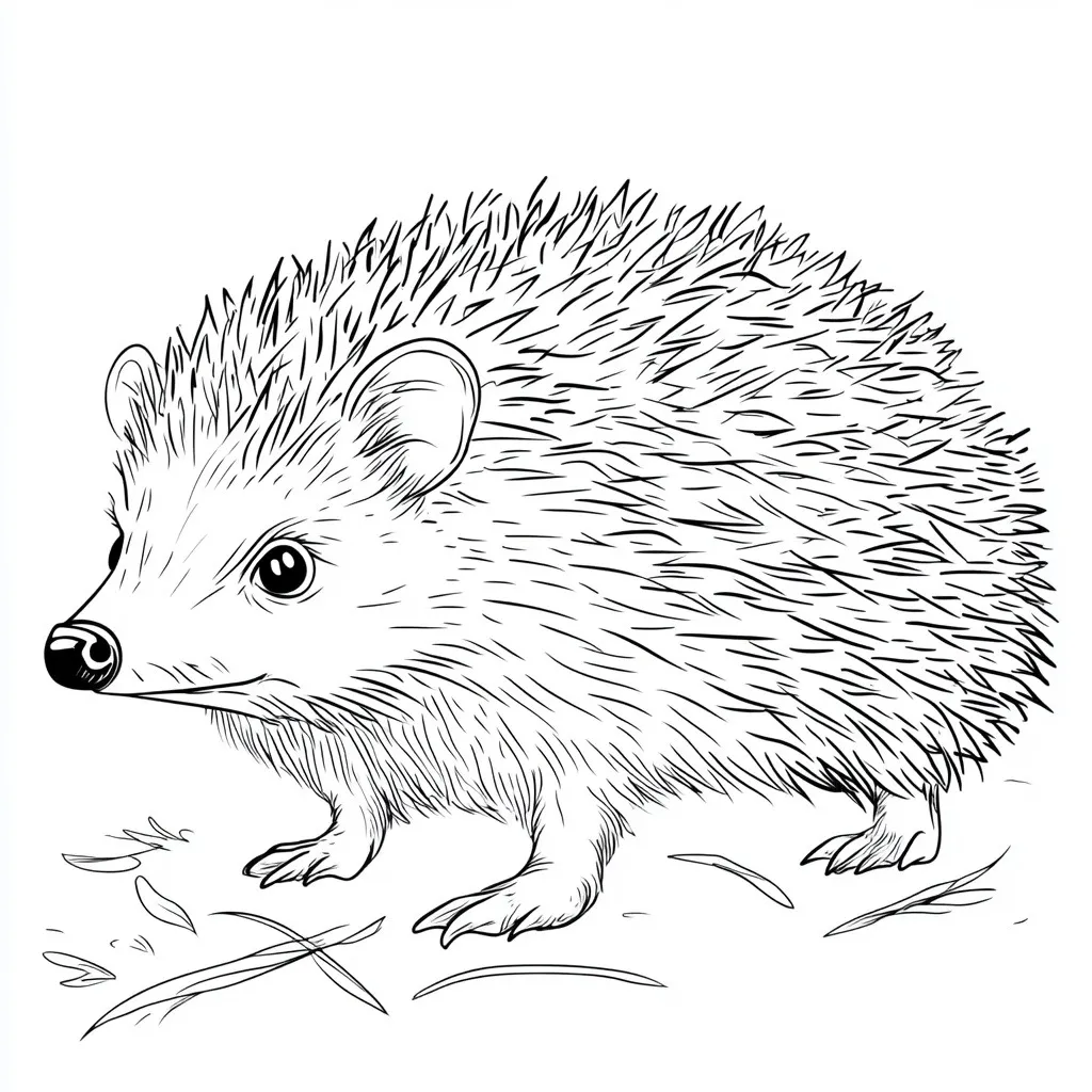 Dibujos para colorear e imprimir Hedgehog