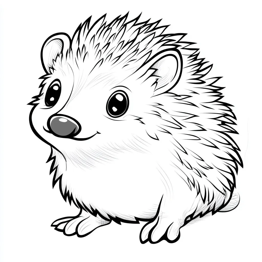 Dibujos para colorear e imprimir Hedgehog