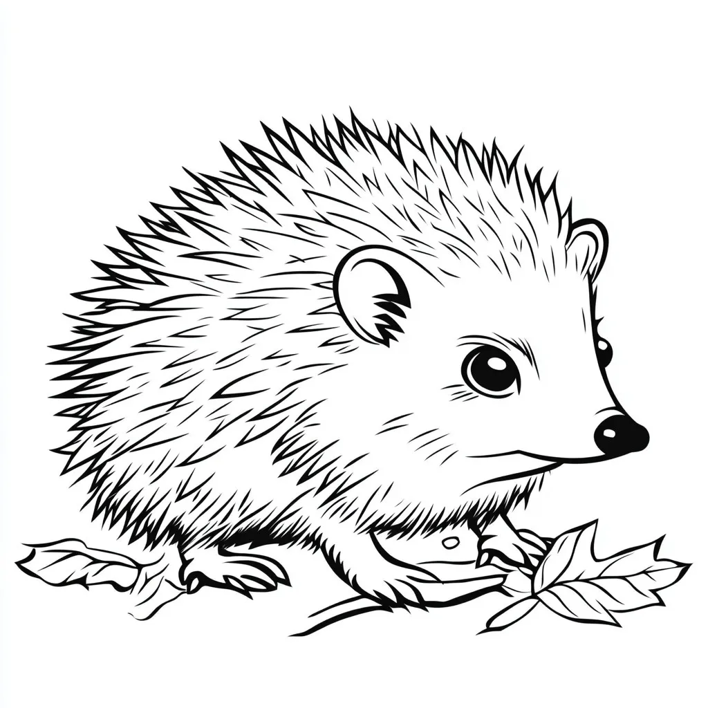 Dibujos para colorear e imprimir Hedgehog