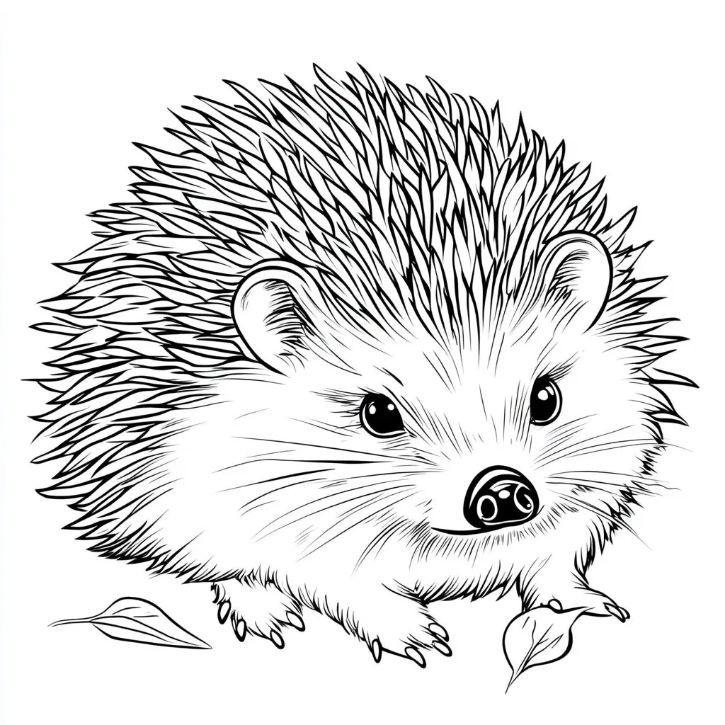 Dibujos para colorear e imprimir Hedgehog