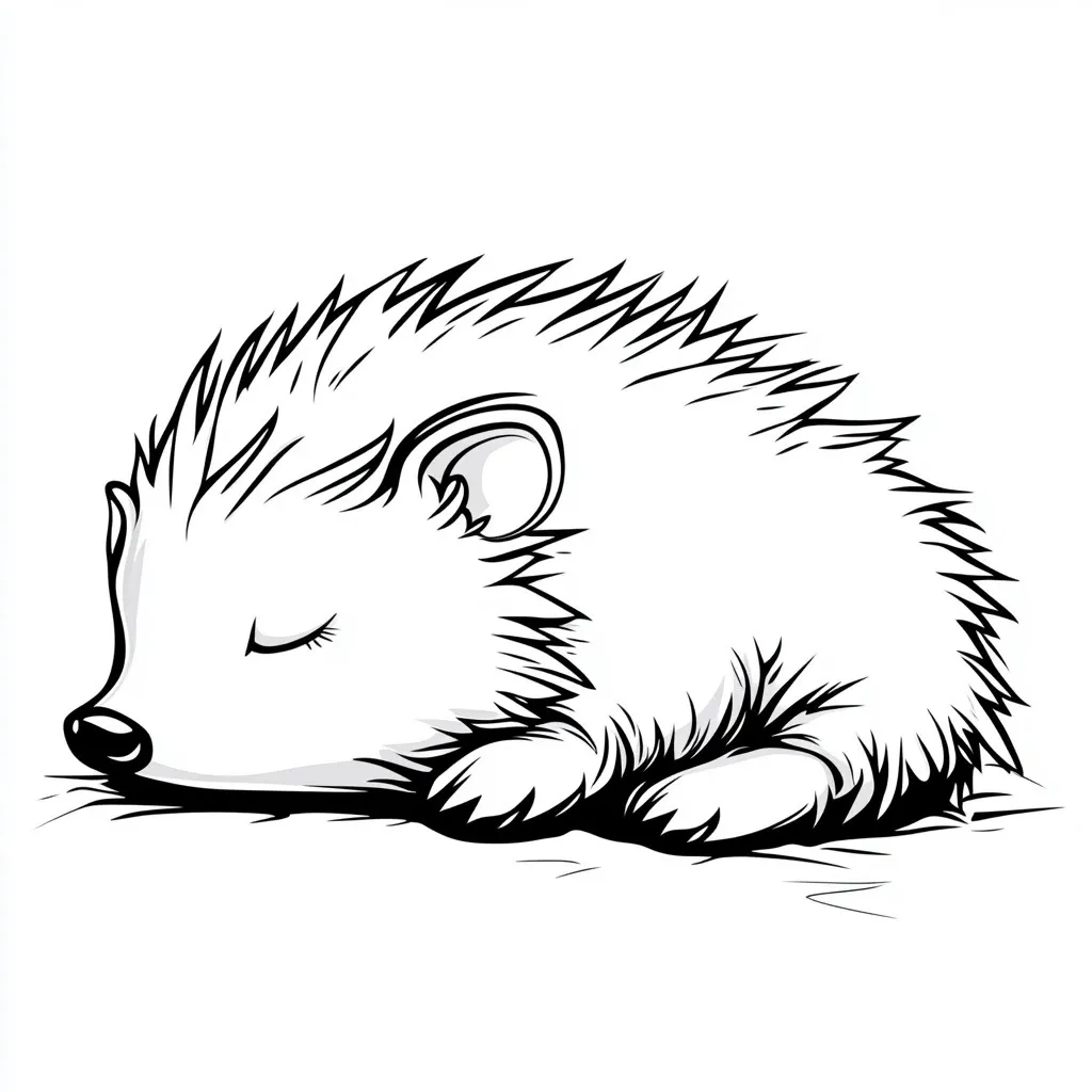 Dibujos para colorear e imprimir Hedgehog