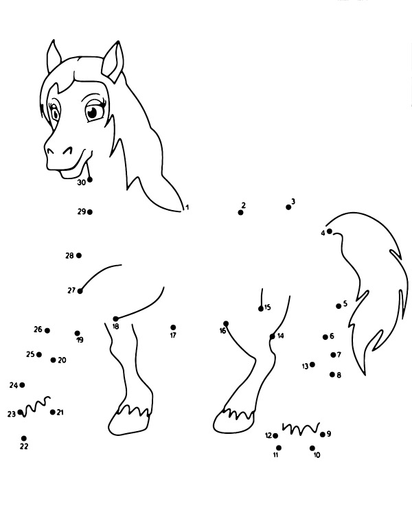 Dibujos para colorear e imprimir Horse