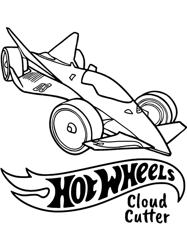 Dibujos para colorear e imprimir Hot Wheels