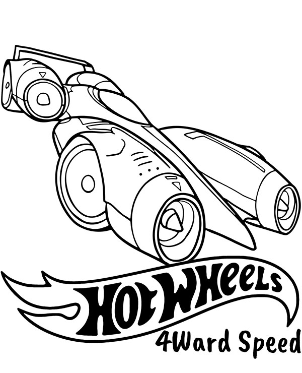 Dibujos para colorear e imprimir Hot Wheels