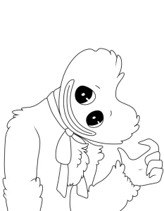 Huggy Wuggy coloring pages 21