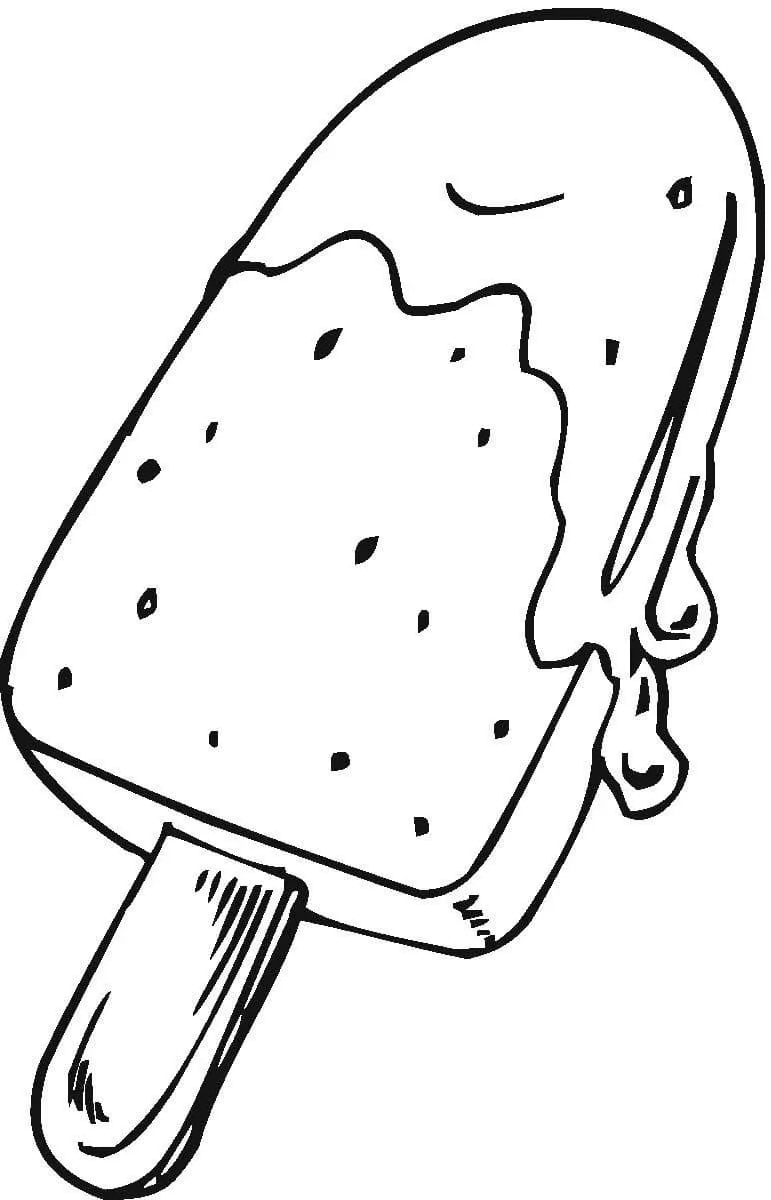 Dibujos para colorear e imprimir Ice Cream