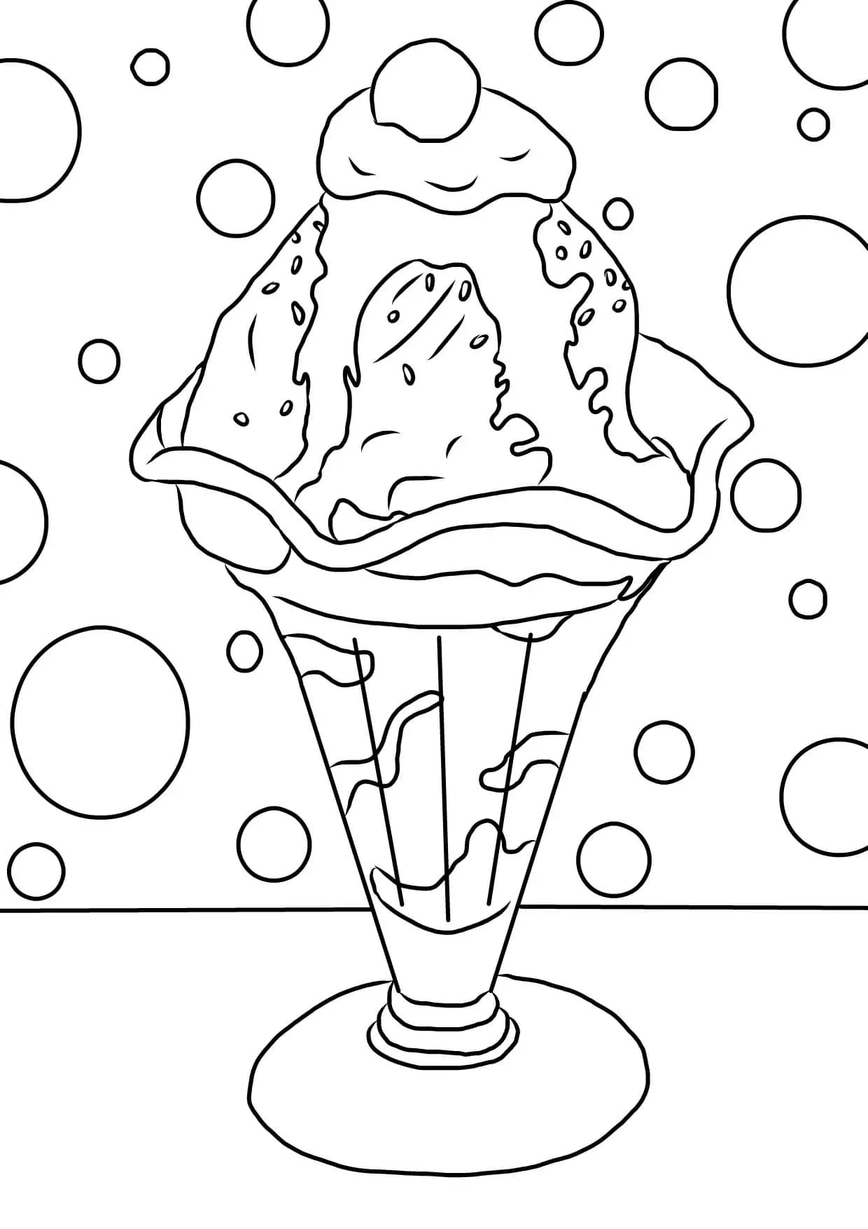 Dibujos para colorear e imprimir Ice Cream