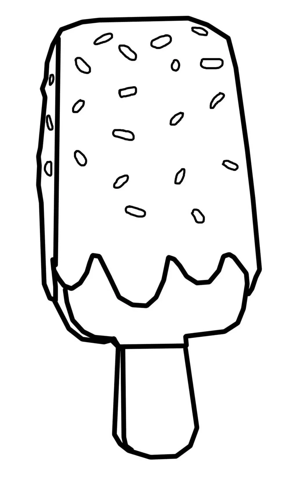 Dibujos para colorear e imprimir Ice Cream