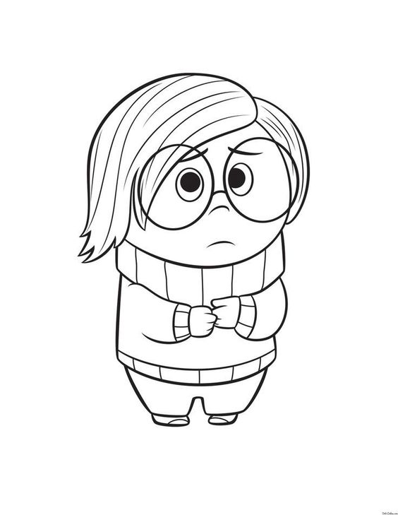 Dibujos para colorear e imprimir Inside Out