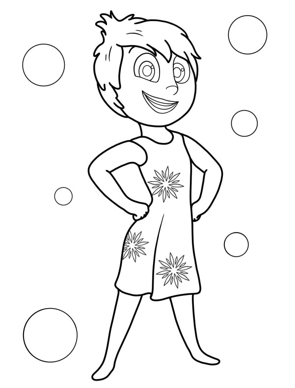 Dibujos para colorear e imprimir Inside Out