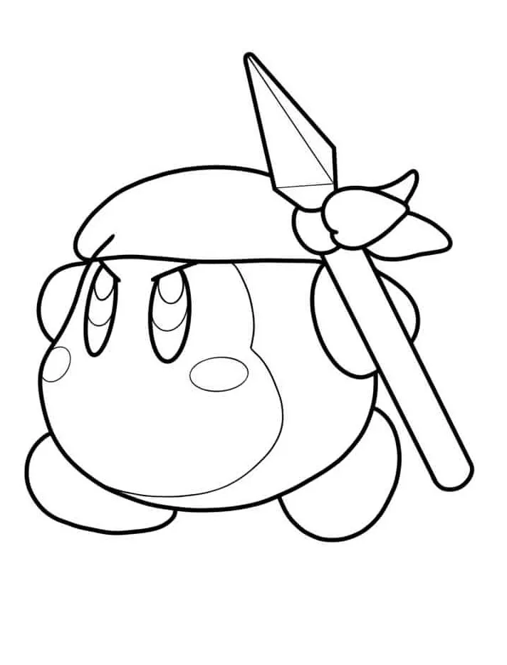 Dibujos para colorear e imprimir Kirby