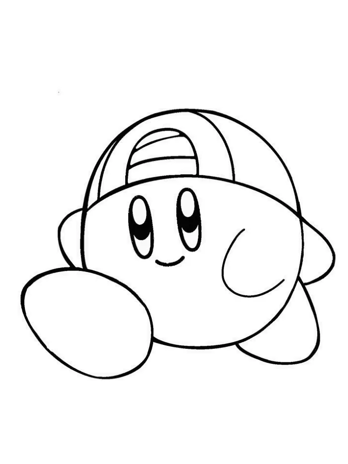 Dibujos para colorear e imprimir Kirby