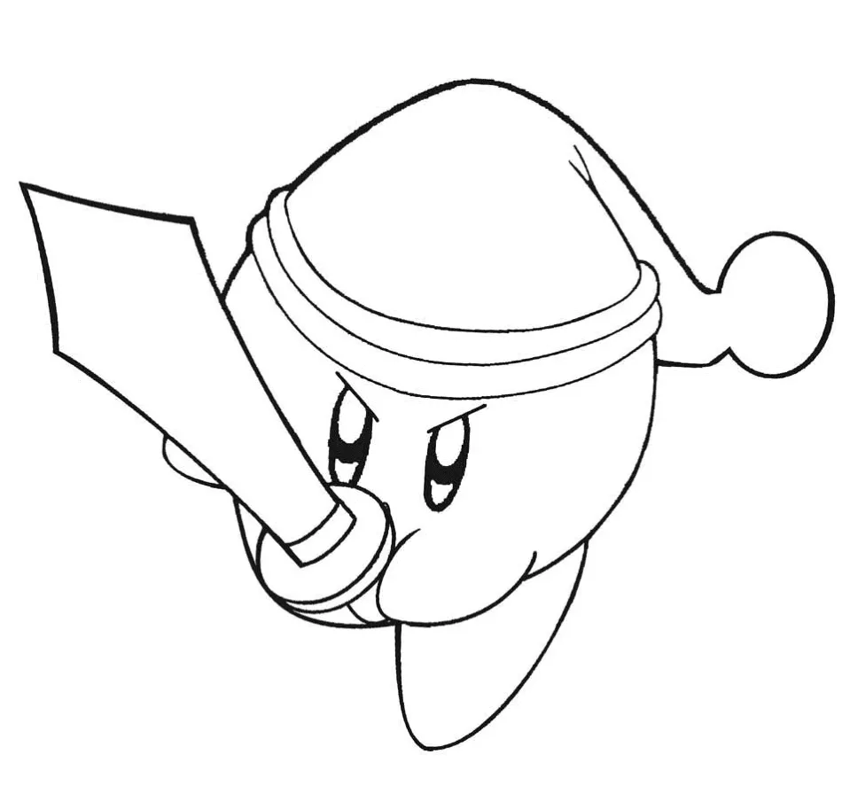 Dibujos para colorear e imprimir Kirby