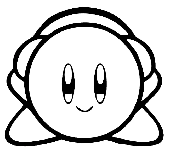 Dibujos para colorear e imprimir Kirby