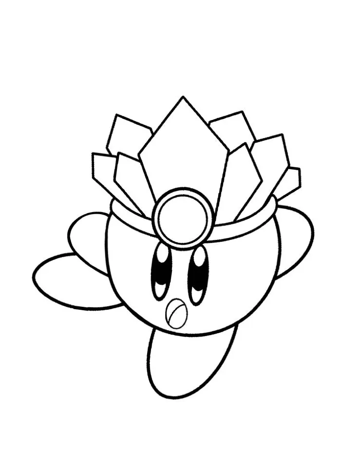 Dibujos para colorear e imprimir Kirby