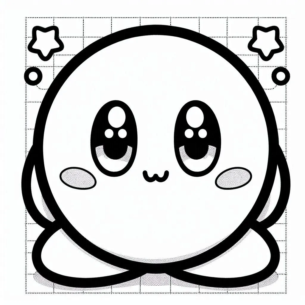 Dibujos para colorear e imprimir Kirby