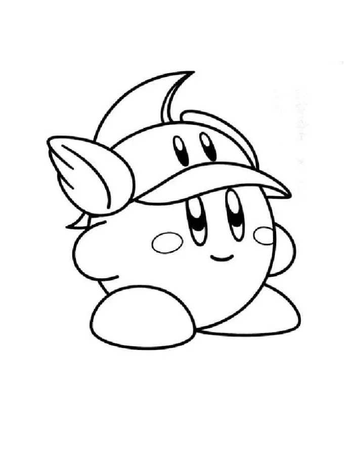 Dibujos para colorear e imprimir Kirby