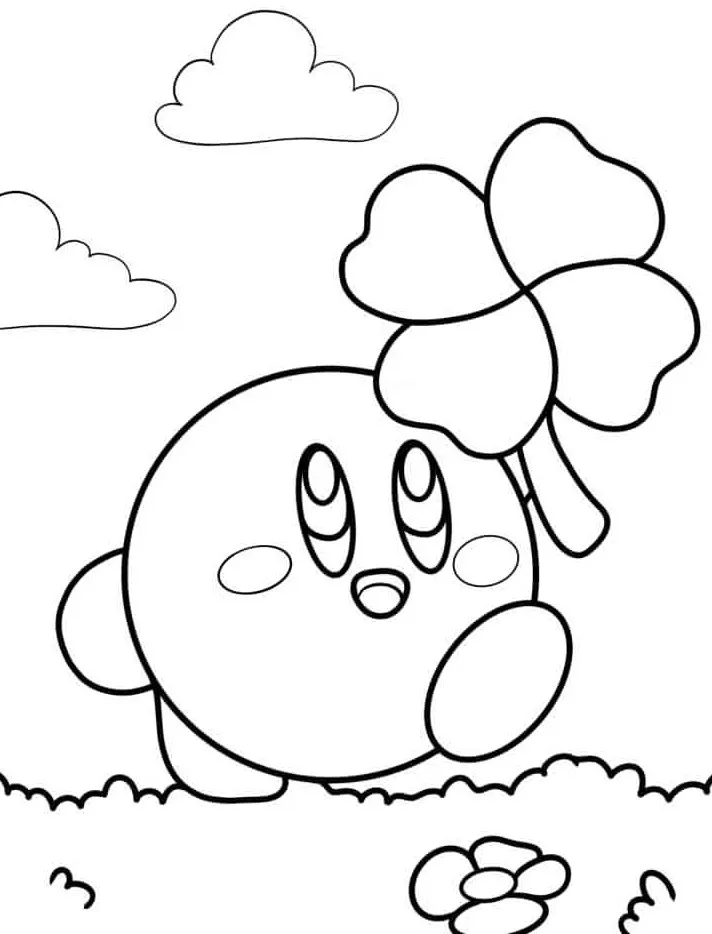 Dibujos para colorear e imprimir Kirby