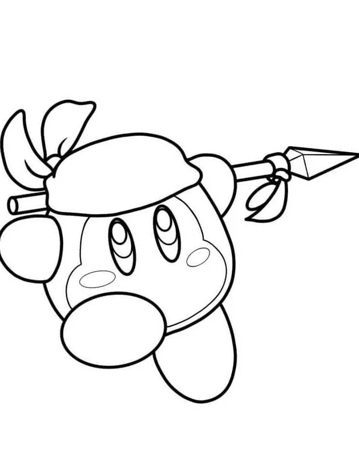 Dibujos para colorear e imprimir Kirby