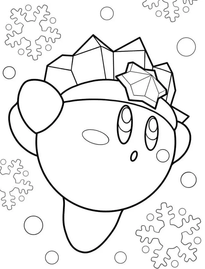 Dibujos para colorear e imprimir Kirby