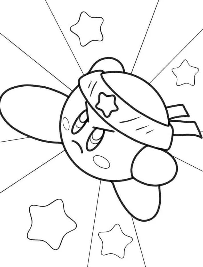 Dibujos para colorear e imprimir Kirby