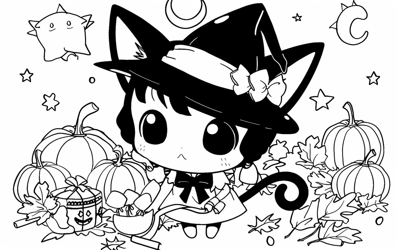 Dibujos para colorear e imprimir Kuromi