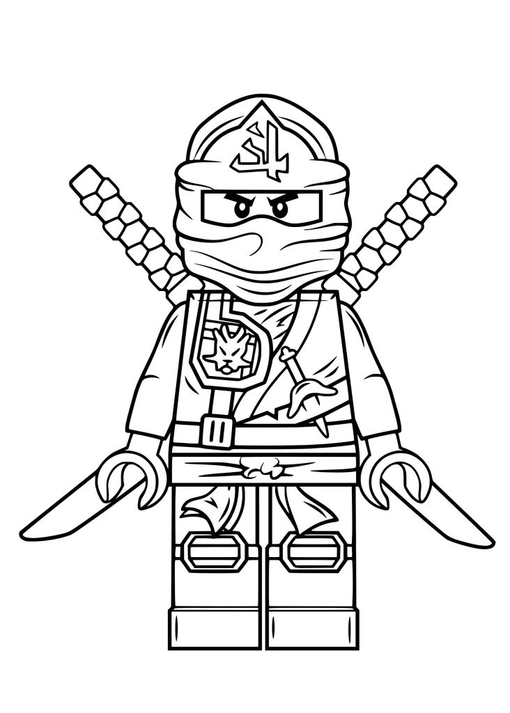 LEGO Ninjago coloring pages 24