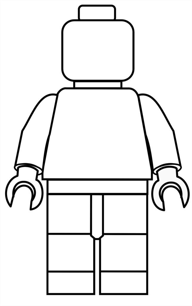 Dibujos para colorear e imprimir Lego