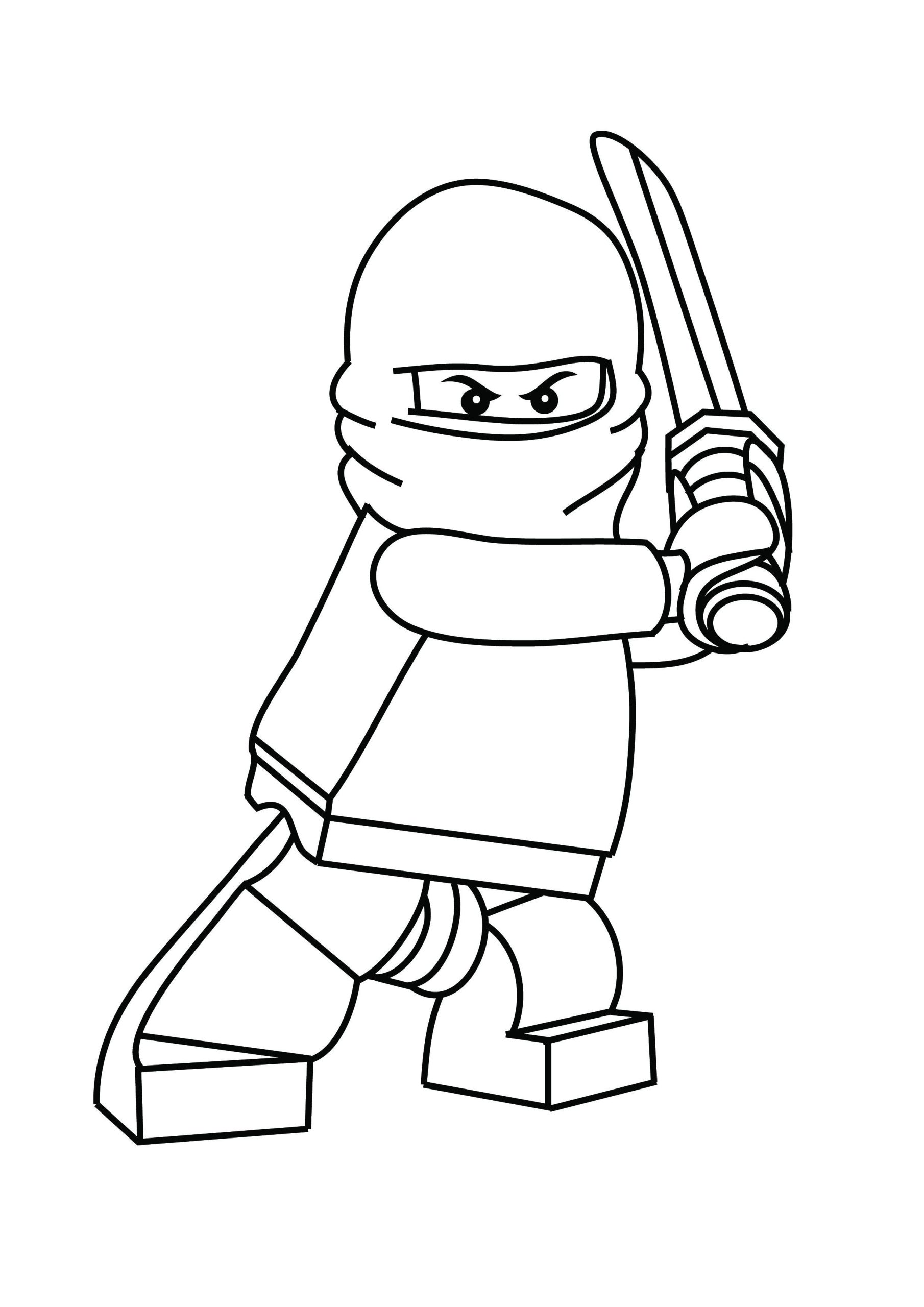 Dibujos para colorear e imprimir Lego