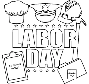 Labor Day coloring pages 28