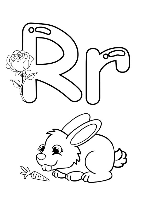 Dibujos para colorear e imprimir Letters