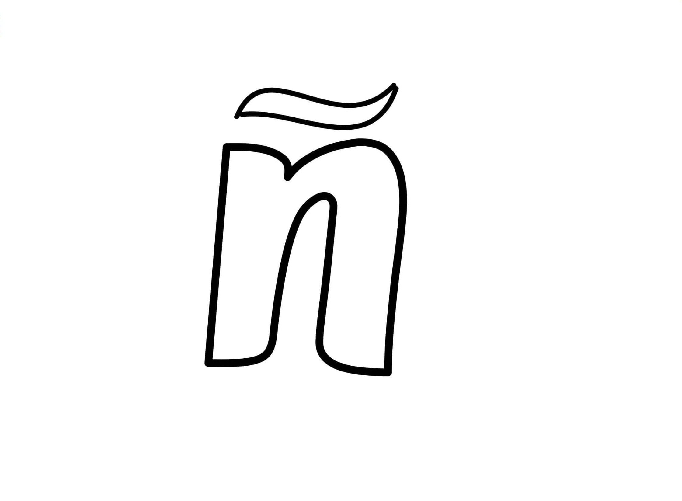 Dibujos para colorear e imprimir Letters