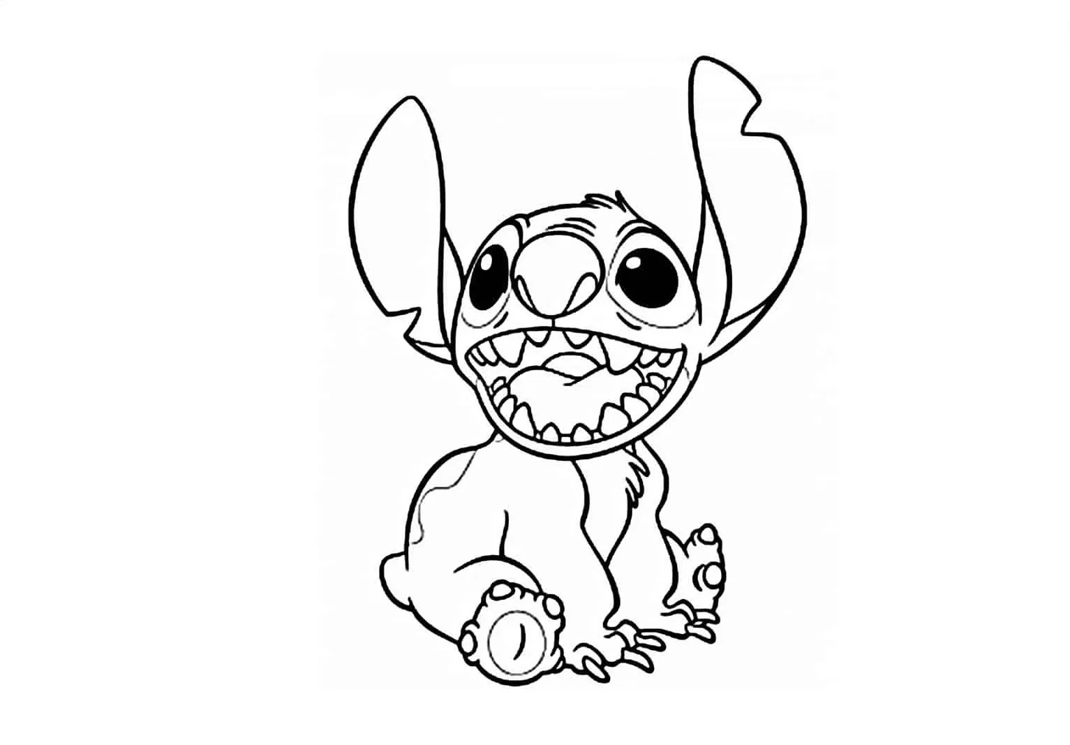 Dibujos para colorear e imprimir Lilo And Stitch