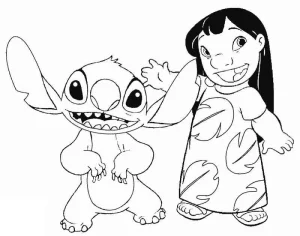 Lilo and Stitch coloring pages 28