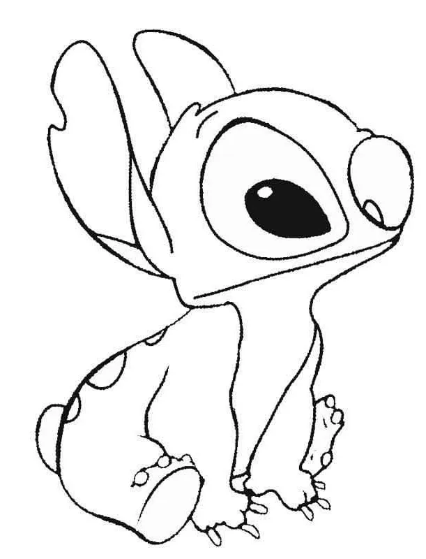 Dibujos para colorear e imprimir Lilo And Stitch