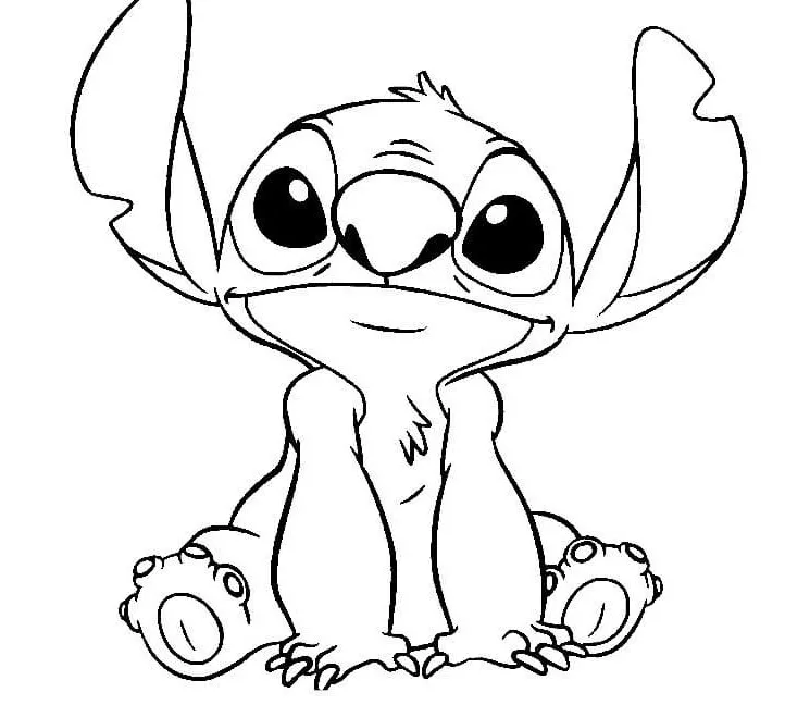 Dibujos para colorear e imprimir Lilo And Stitch