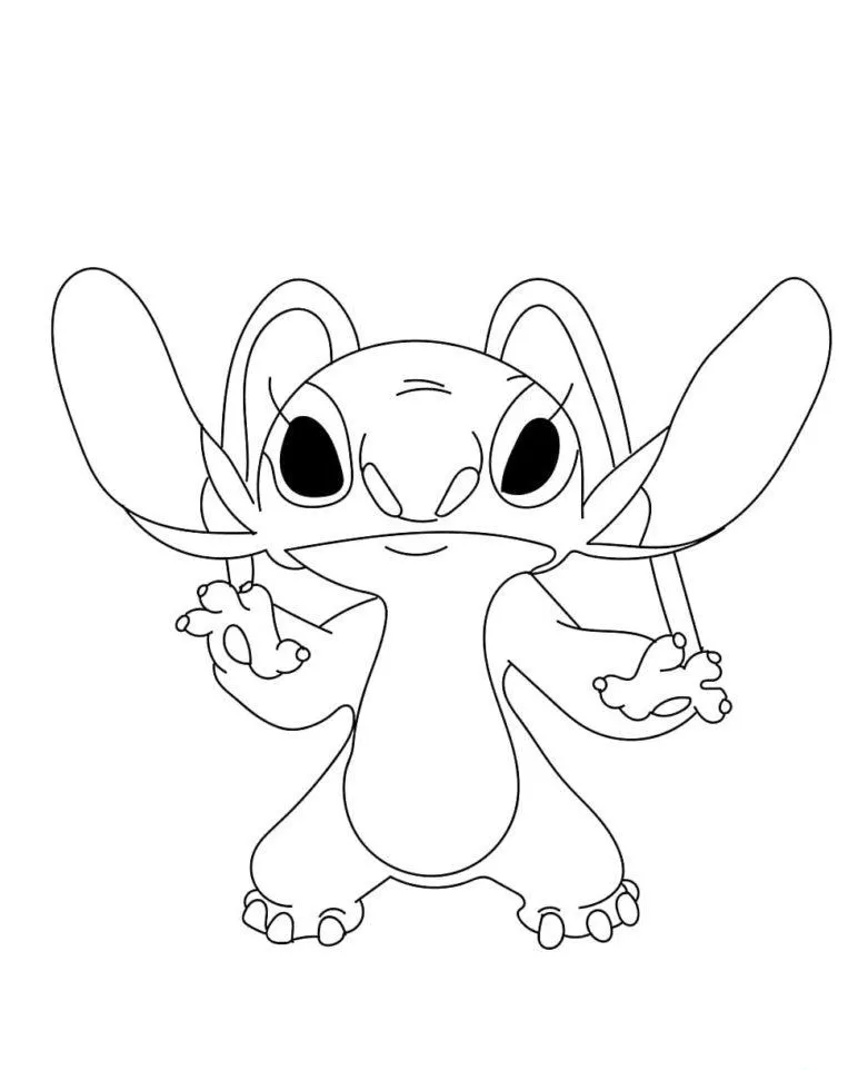 Dibujos para colorear e imprimir Lilo And Stitch