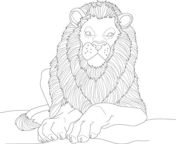 Dibujos para colorear e imprimir Lion