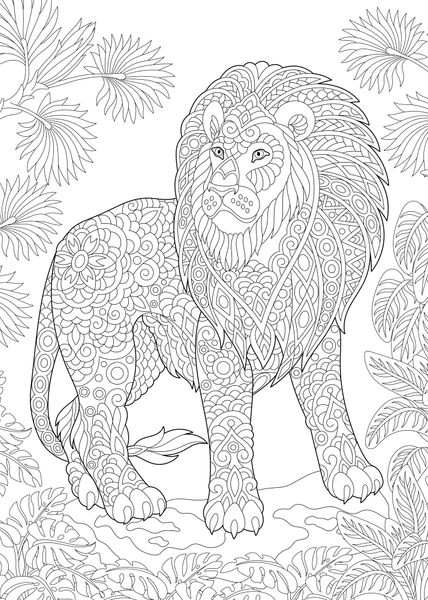 Dibujos para colorear e imprimir Lion