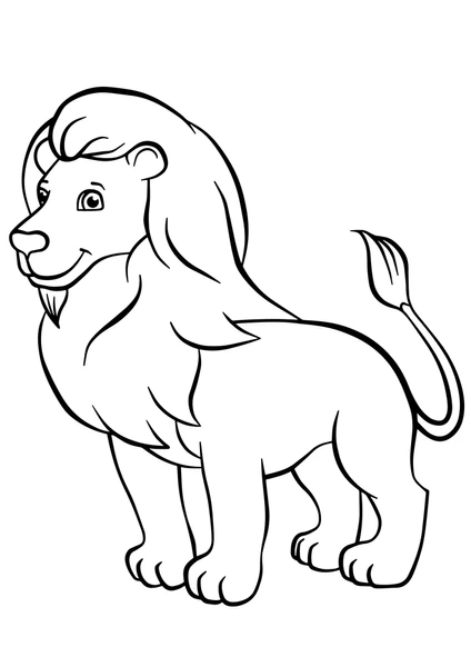 Dibujos para colorear e imprimir Lion