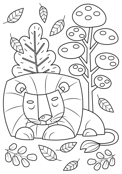 Dibujos para colorear e imprimir Lion