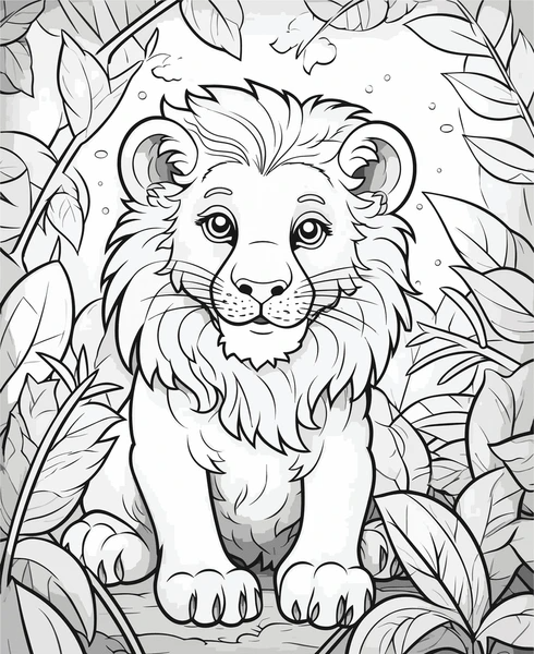 Dibujos para colorear e imprimir Lion